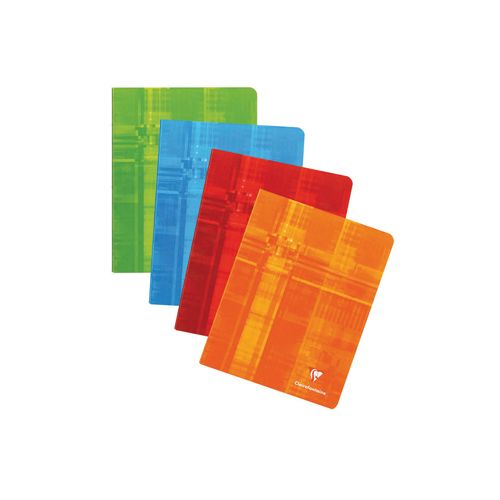 Clairefontaine Clairefontaine schrift ft 16,5 x 21 cm, 72 bladzijden, geruit 10 mm, zonder kantlijn