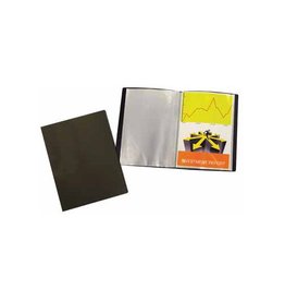 Beautone Showalbum, A4, 40 tassen, zwart