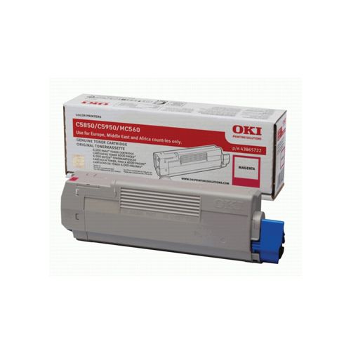 OKI OKI 43865722 toner magenta 6000 pages (original)