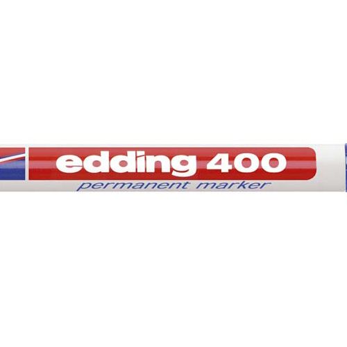 Edding Edding permanente marker 400 blauw