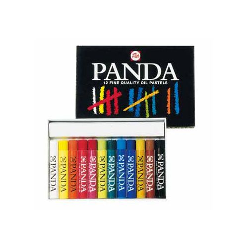 Talens Talens Panda oliepastel, doos van 12 pastels