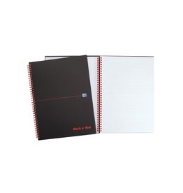 Oxford Black Red Spiraal Karton A4 L [1st]