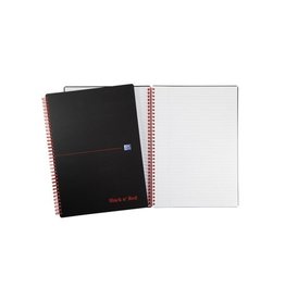 Oxford Black Red Spiraal Pp A4 L [1st]