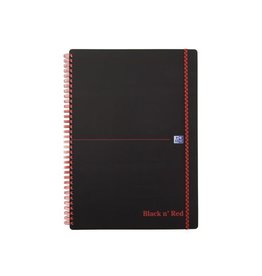 Oxford Black Red Spiraal Pp A4 Q5 [1st]