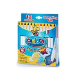 Carioca Carioca textielstift Fabric, kartonnen etui met 12 stiften