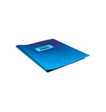 Merkloos Bronyl schriftomslag ft 16,5 x 21 cm (schrift), donkerblauw