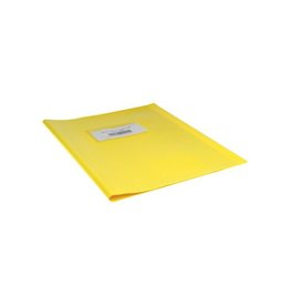 Merkloos Schriftomslagen geel, ft schrift 16,5 x 21 cm [10st]