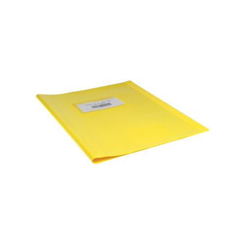 Merkloos Bronyl schriftomslag ft 16,5 x 21 cm (schrift), geel