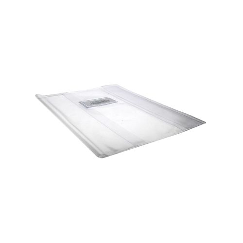 Merkloos Bronyl schriftomslag ft 33 x 23 cm (patroonschrift), kristal