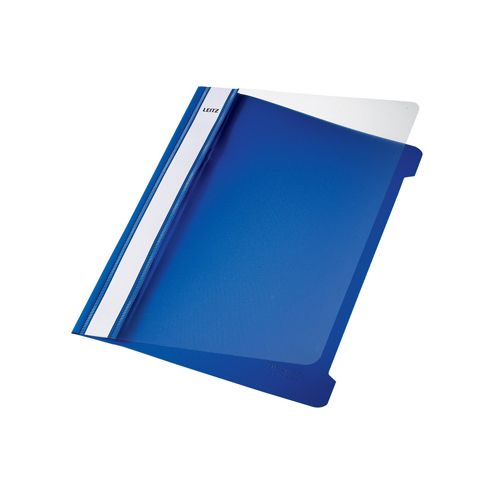 Leitz Leitz Snelhechtmap blauw, ft A5, doos van 25 stuks