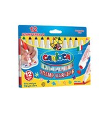 Carioca Carioca stempelstift Stamperello, 12 stiften (= 12 kleuren en 12 stempelmotieven)