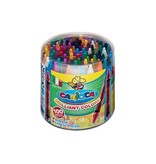 Carioca Carioca waskrijt Wax, plastic pot met 100 stuks in geassorteerde kleuren