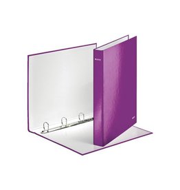 Leitz Wow Ringmap Lam 4R A4 Paars [1st]