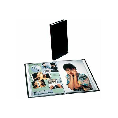 Rillstab Rillstab showalbum Original, zwart, ft A4, 60 tassen