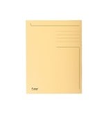 Exacompta Exacompta dossiermap Foldyne voor ft A4                  ivoor, pak van 50 stuks