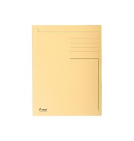 Exacompta Exacompta dossiermap Foldyne voor ft A4                  ivoor, pak van 50 stuks