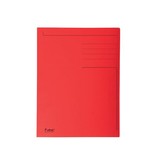 Exacompta Exacompta dossiermap Foldyne ft 24 x 32 cm (voor ft A4), rood, doos van 50 stuks