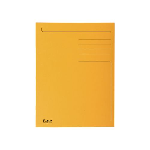 Exacompta Exacompta dossiermap Foldyne ft 24 x 32 cm (voor ft A4), oranje, doos van 50 stuks