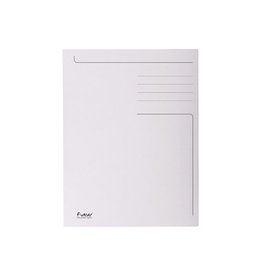 Exacompta Exacompta dossiermap Foldyne ft 24 x 32 cm (voor ft A4), lichtgrijs, pak van 50 stuks