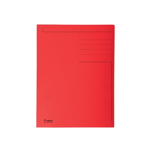 Exacompta Exacompta dossiermap Foldyne ft 24 x 35 cm (voor ft folio), rood, pak van 50 stuks