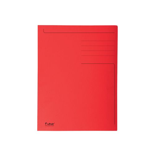 Exacompta Exacompta dossiermap Foldyne ft 24x35cm (folio), rood, 50st