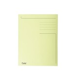 Exacompta Exacompta dossiermap Foldyne ft 24 x 35 cm (voor ft folio), geel, pak van 50 stuks
