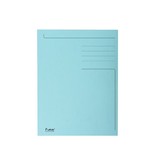 Exacompta Exacompta dossiermap Foldyne ft 24 x 35 cm (voor ft folio), lichtblauw, pak van 50 stuks