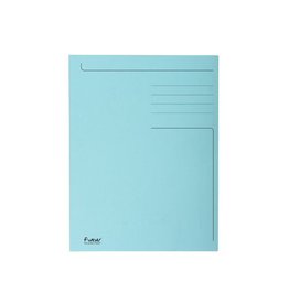Exacompta Exacompta dossiermap Foldyne ft 24 x 35 cm (voor ft folio), lichtblauw, pak van 50 stuks