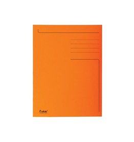 Exacompta Exacompta dossiermap Foldyne ft 24 x 35 cm (voor ft folio), oranje, pak van 50 stuks