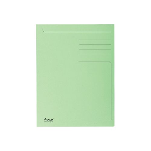 Exacompta Exacompta dossiermap Foldyne ft 23,7 x 34,7 cm (voor ft folio), lichtgroen, doos van 50 stuks