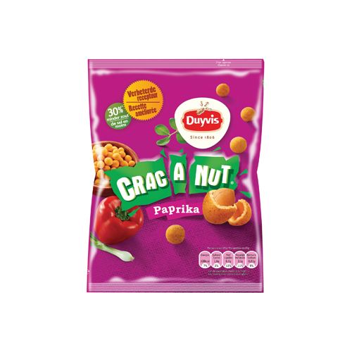 Duyvis Duyvis nootjes Crac A Nut paprika, zakje van 200 gram