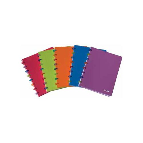 Atoma Atoma Tutti Frutti schrift, ft A5, 144 bladzijden, commercieel geruit, geassorteerde kleuren