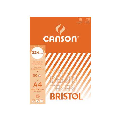 Canson Canson tekenblok Bristol ft 21 x 29,7 cm (A4)