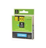 Dymo Dymo D1 tape 19 mm, zwart op geel