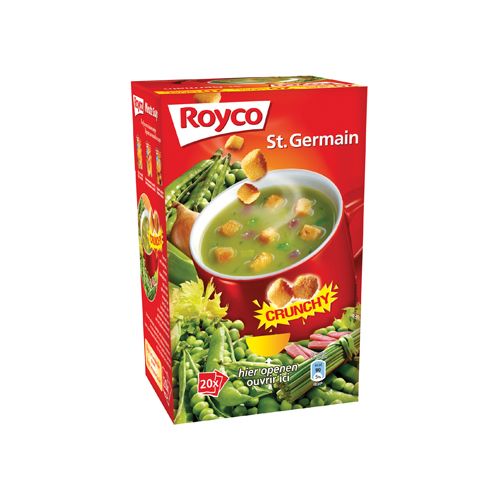Royco Royco Minute Soup St. Germain met croutons, pak van 20 zakjes