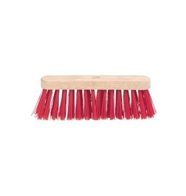 Aqualine Schuurborstel met PVC haren, uit ongelakt hout, 29 cm