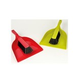 Aqualine Stofblik met handveger, uit PVC, geassorteerde kleuren