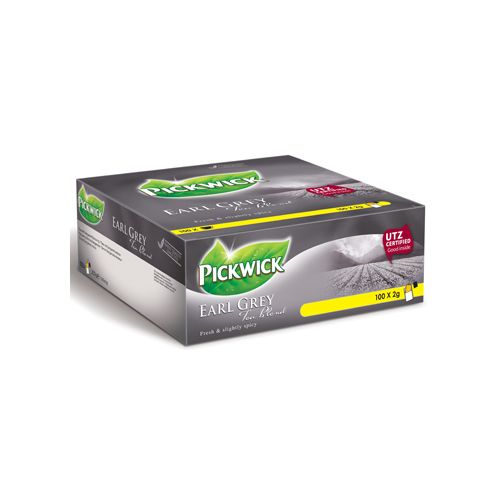 Pickwick Pickwick thee, Earl Grey, pak van 100 stuks
