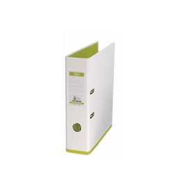 Elba Elba ordner MyColour A4, rug van 8 cm, wit/lichtgroen