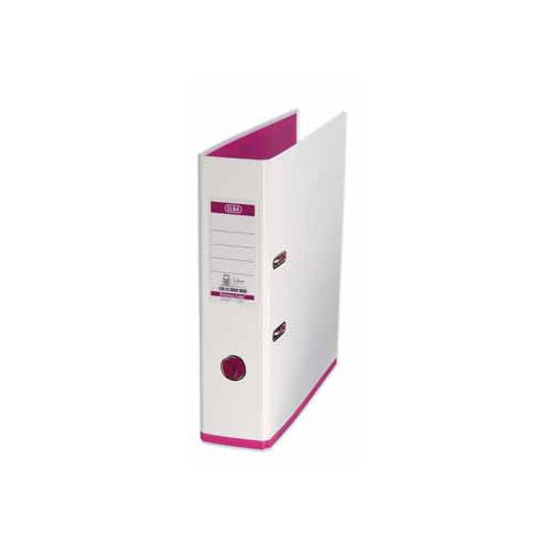 Oxford OXFORD MyColour ordner, formaat A4, uit karton, rug van 8 cm, wit-roze