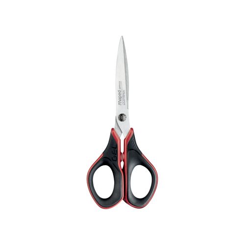 Maped Office Maped schaar Advanced Gel 17 cm zwart en rood