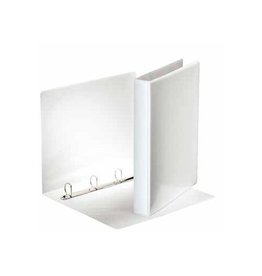 Esselte Esselte personaliseerbare ringmap, rug van 4,4 cm, 4 D-ringen van 25 mm, wit