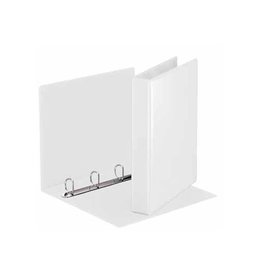 Esselte Esselte personaliseerbare ringmap, rug van 5,1 cm, 4 D-ringen van 30 mm, voor ft A4, wit