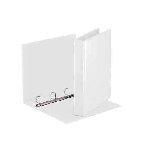 Esselte Esselte personaliseerbare ringmap, rug van 5,1 cm, 4 D-ringen van 30 mm, voor ft A4, wit