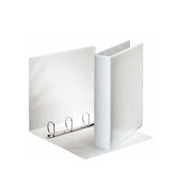 Esselte Esselte personaliseerbare ringmap, rug van 6,2 cm, 4 D-ringen van 40 mm, wit