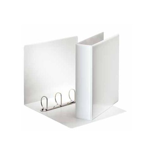 Esselte Esselte personaliseerbare ringmap, rug van 7,7 cm, 4 D-ringen van 50 mm, wit