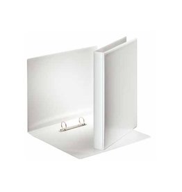 Esselte Esselte personaliseerbare ringmap, rug van 3,8 cm, 2 O-ringen van 25 mm, wit
