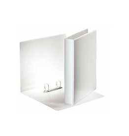 Esselte Esselte personaliseerbare ringmap, rug van 5,1 cm, 2 D-ringen 30 mm, wit