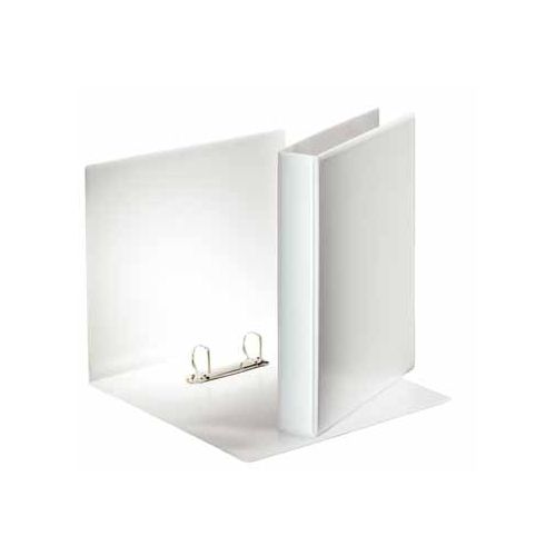 Esselte Esselte personaliseerbare ringmap, rug van 5,1 cm, 2 D-ringen 30 mm, wit