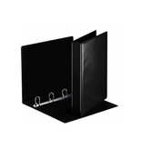 Esselte Esselte personaliseerbare ringmap, rug van 5,1 cm, 4 D-ringen van 30 mm, zwart